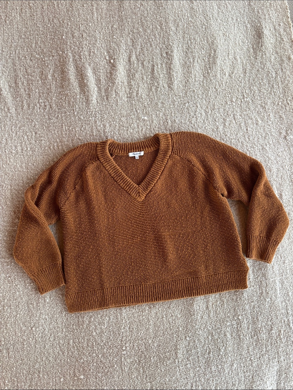 Madewell Cotton Knit Sweater